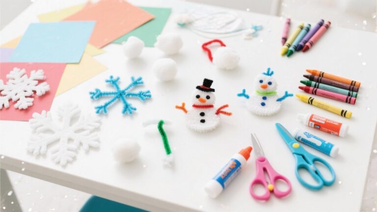 27 Easy Winter Crafts for Kids to Make at Home