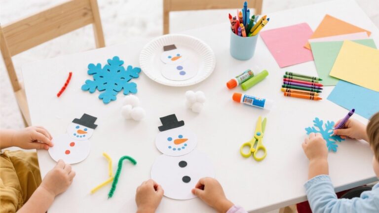 31 Easy Winter Crafts for Preschoolers - Fun Indoor Activities for Kids
