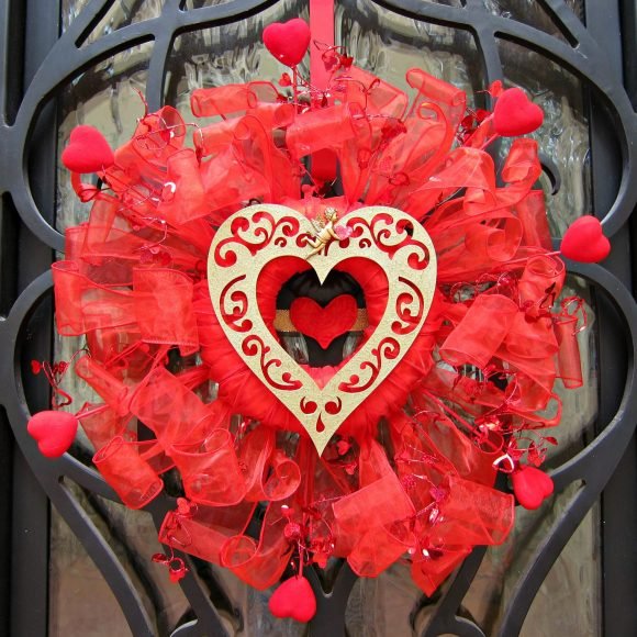 Budget Valentine Wreath