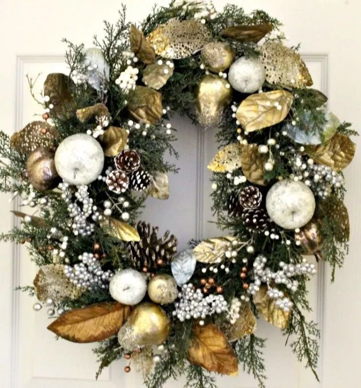 Dried Fruit Wreath