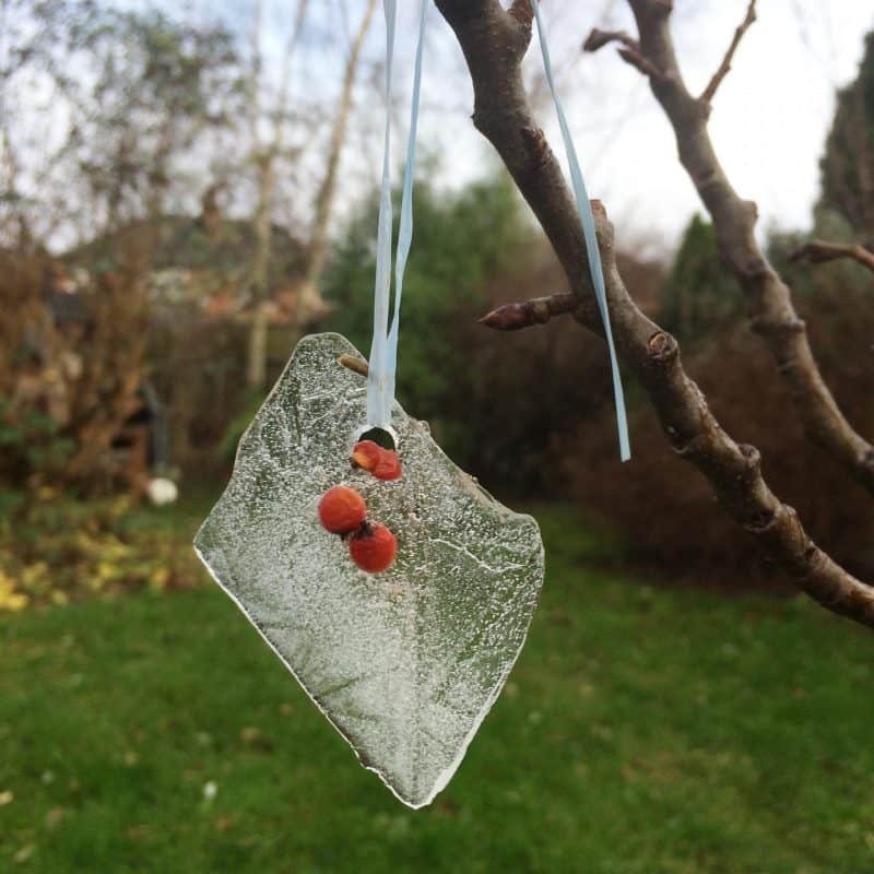 Frozen Ice Ornaments