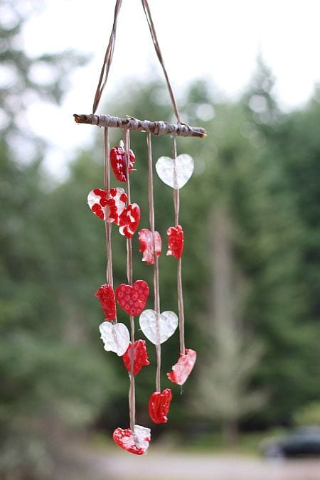 Heart Wind Chimes