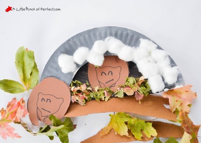 Paper Plate Bears