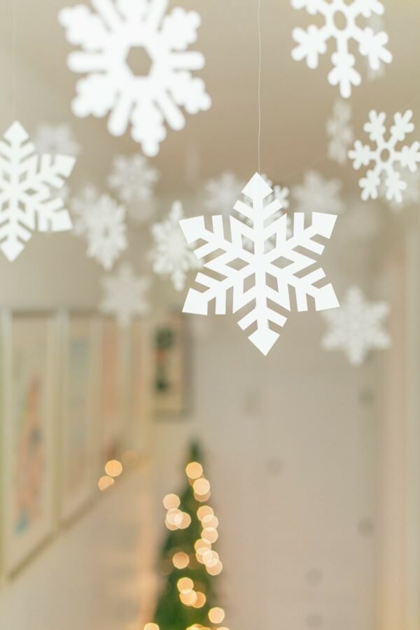 Paper Snowflake Ornaments