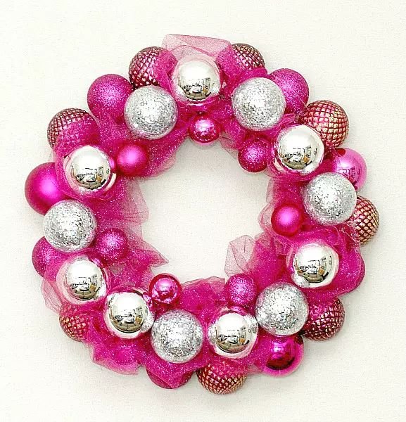 Valentine Ornament Wreath