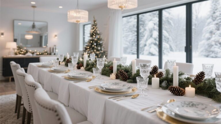 30 Beautiful Winter Tablescape Ideas for Holiday Entertaining