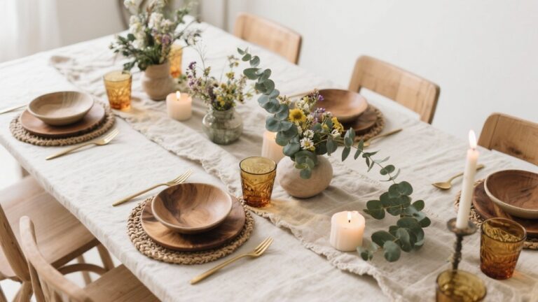 33 Beautiful Natural Table Setting Ideas for Every Occasion