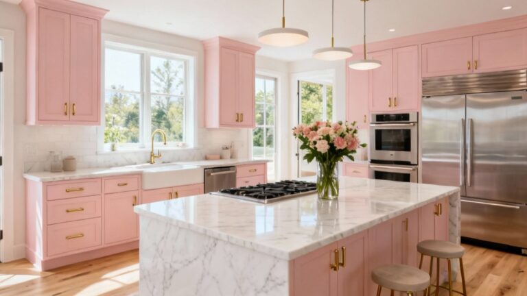 33 Beautiful Pink Kitchen Ideas to Refresh Your Home