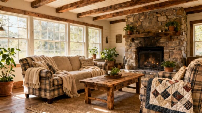 33 Cozy Country Living Room Ideas That Feel Like Home