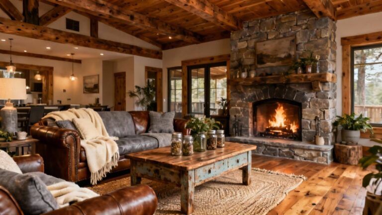 33 Cozy Rustic Living Room Ideas for Your Home