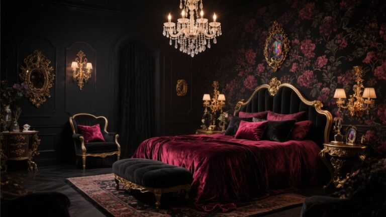 33 Dark Feminine Bedroom Ideas That Are Absolutely Stunning