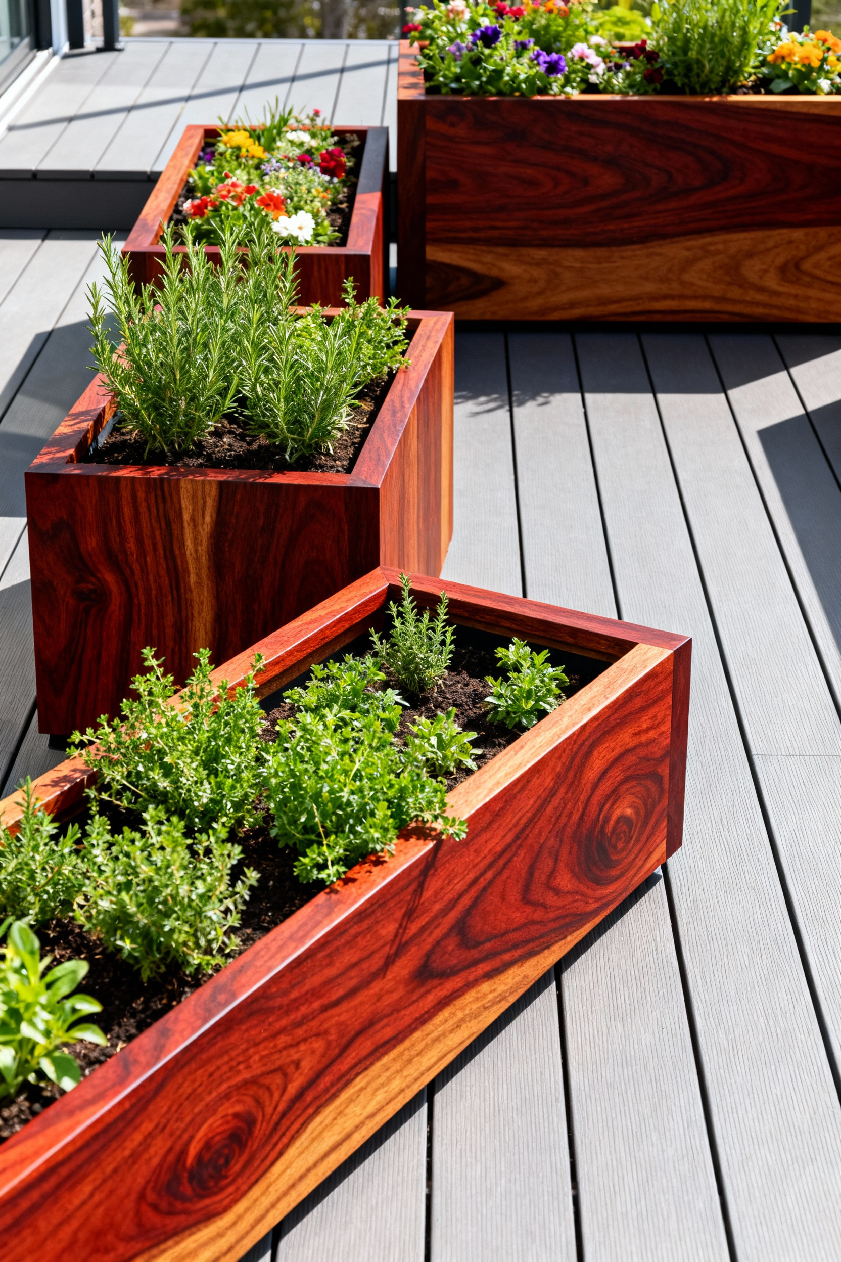 Cedar Planter Boxes