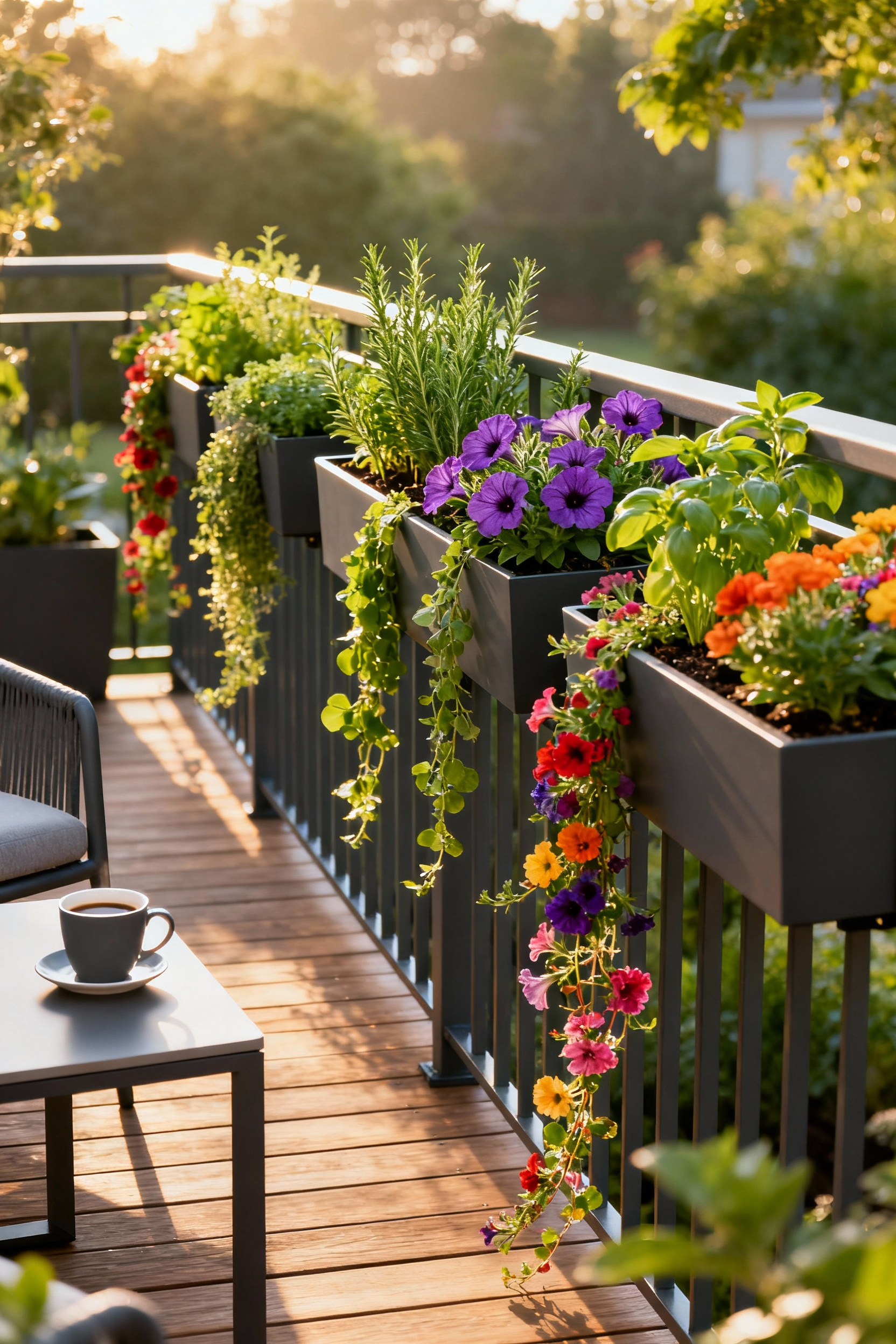 Deck Rail Gardens