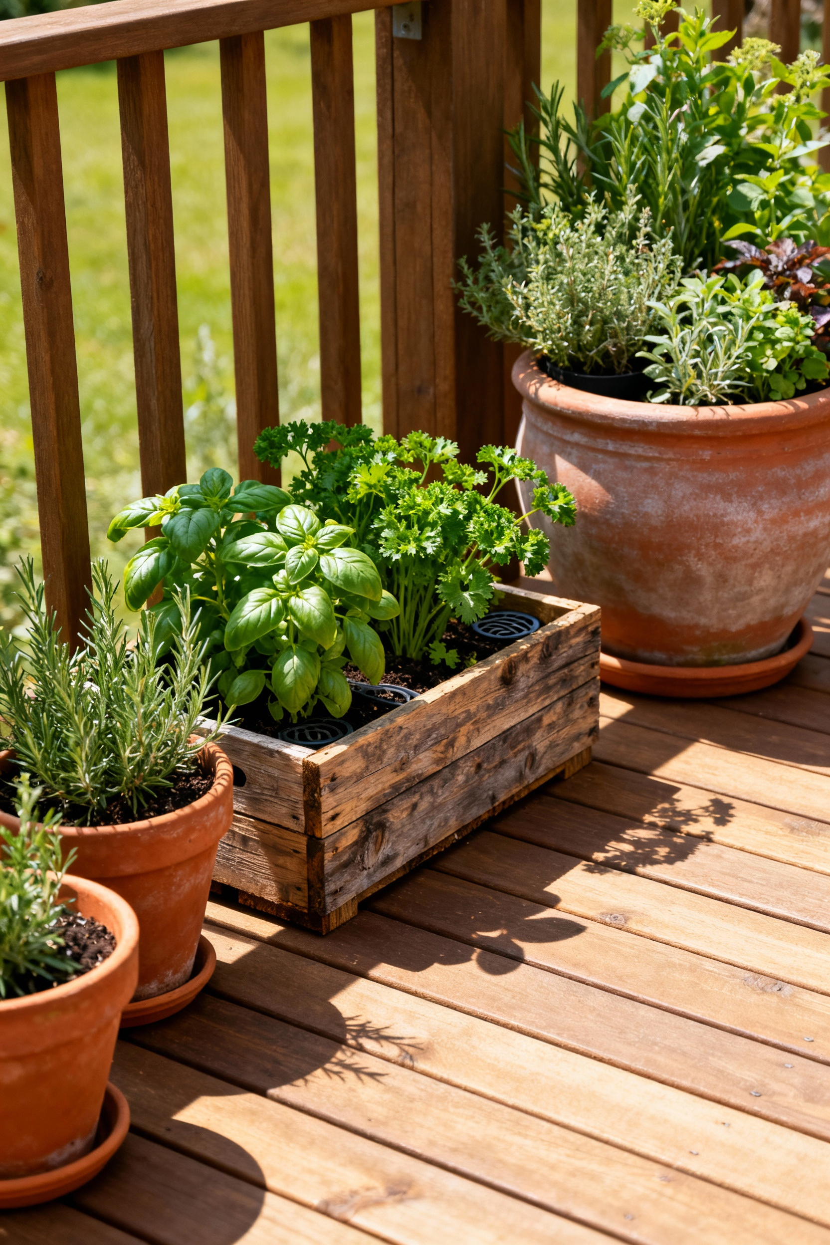 Herb Garden Containers