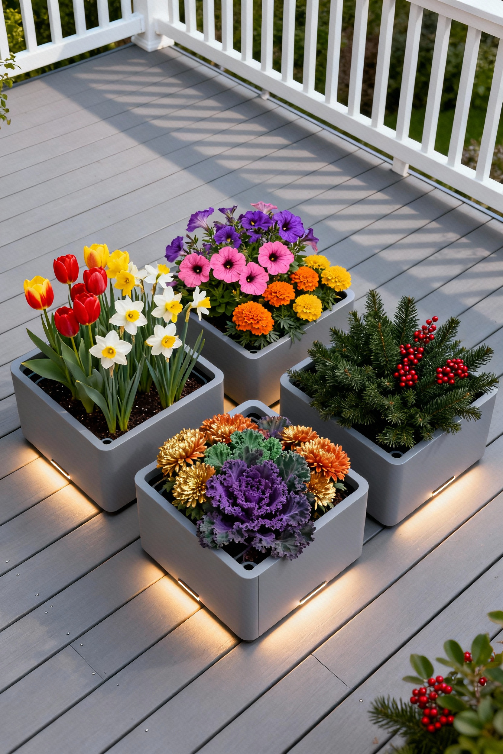 Seasonal Flower Boxes