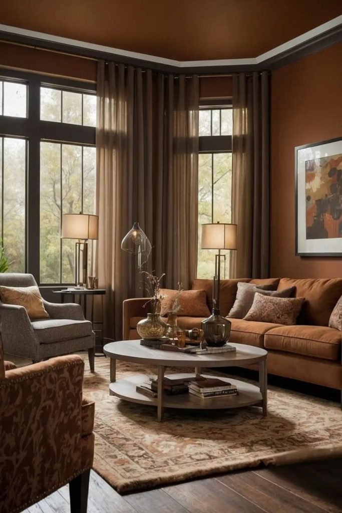 Amber Leather Lounge