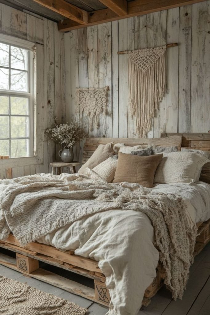 Beige Linen Bedding