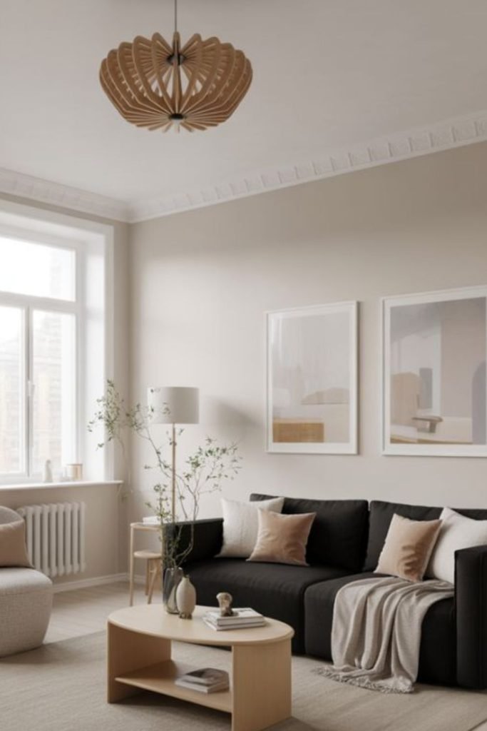 Beige Obsidian Living Room