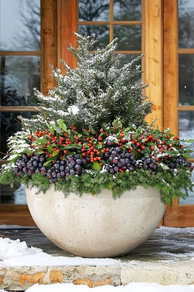 Birch Cranberry Arrangement