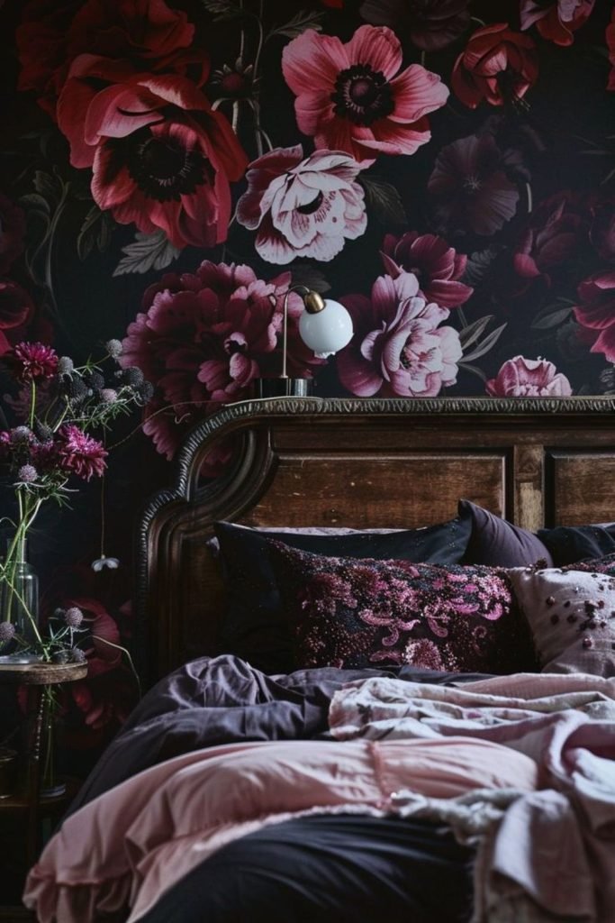 Black Rose Bedroom