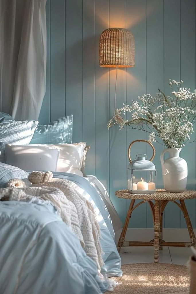 Blue Farmhouse Walls