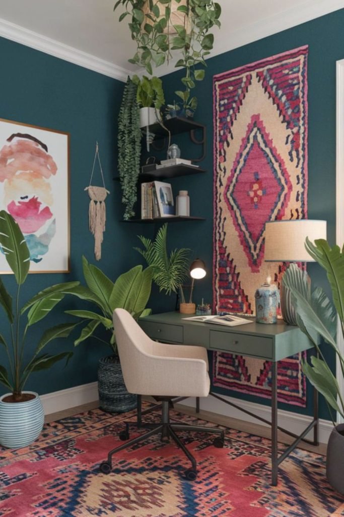 Bohemian Office Style