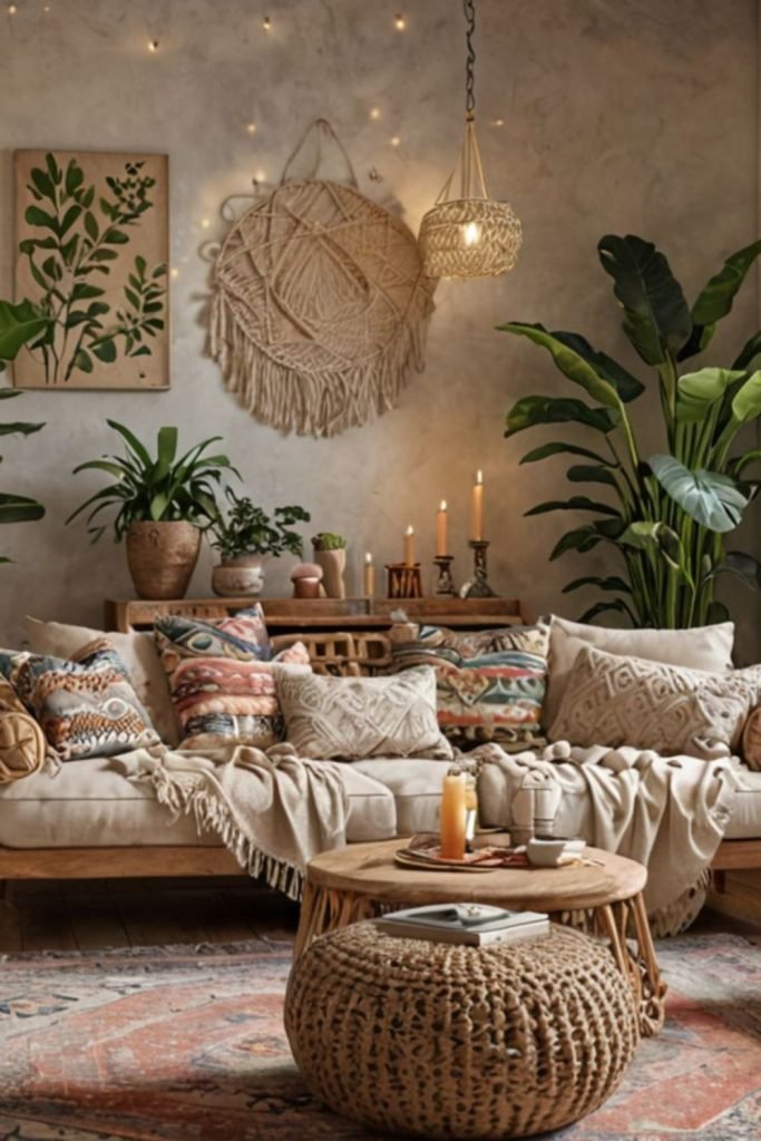 Boho Living Rooms