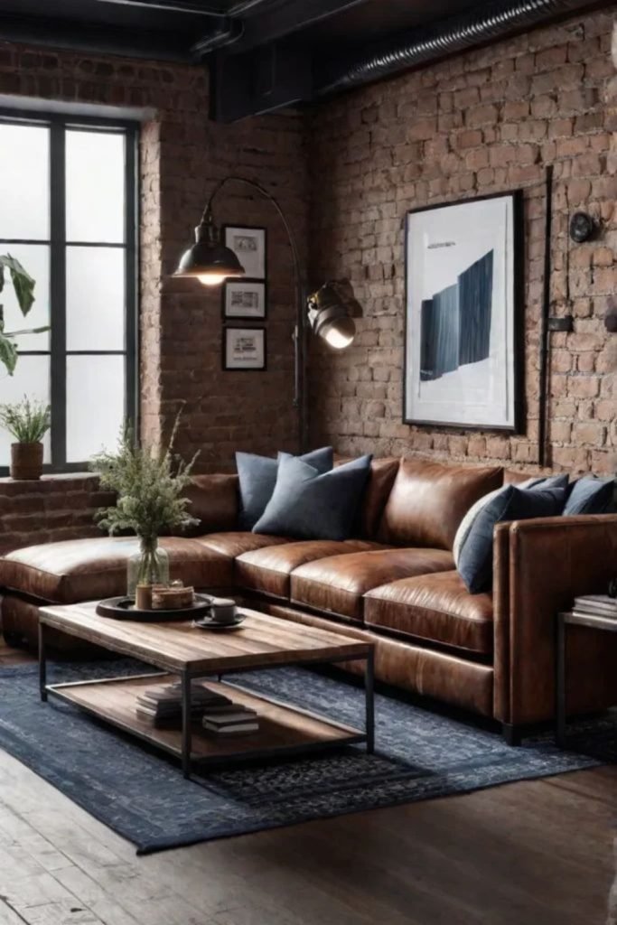 Brown Leather Industrial