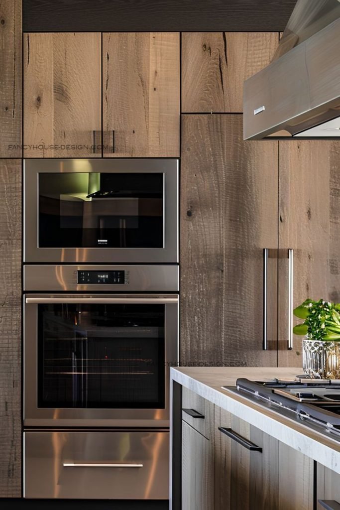 Brushed Silver Kitchen