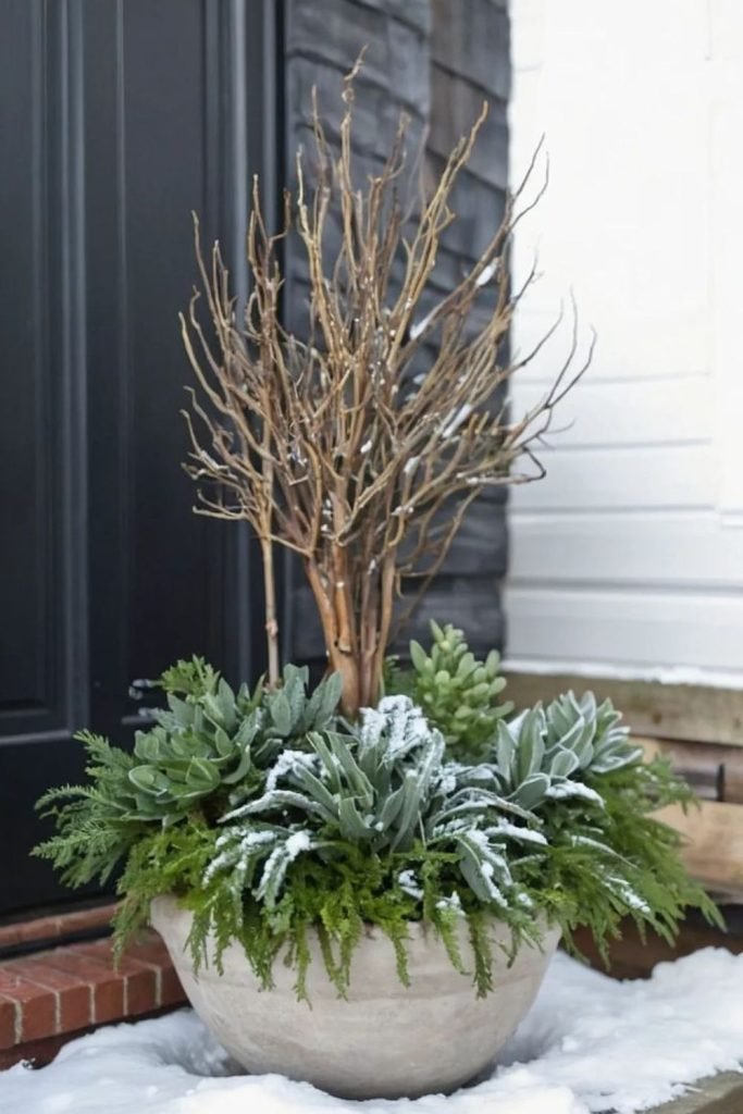 Cedar Spiral Planters