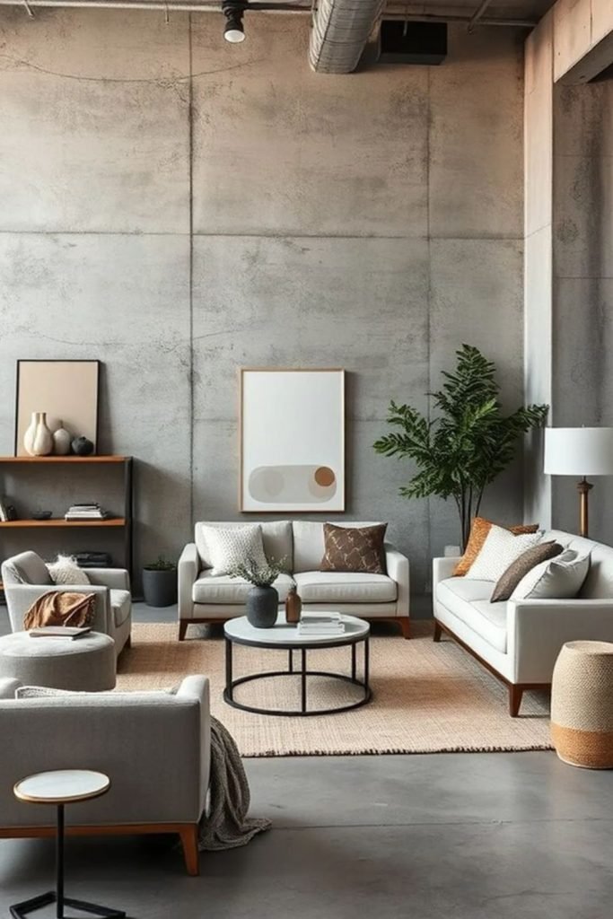 Concrete Industrial Style