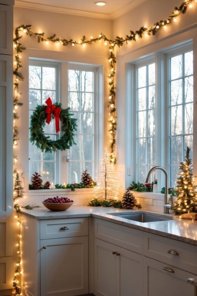 Corner Window Garland