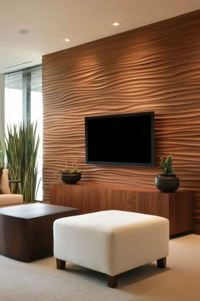 Curved Wood Panels