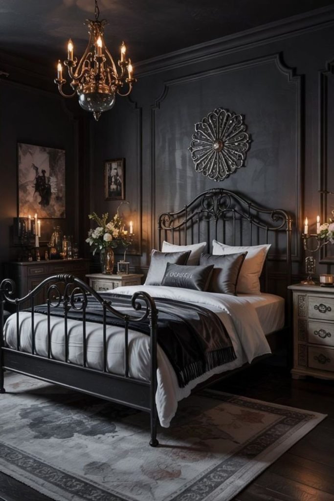 Dark Gothic Bedroom
