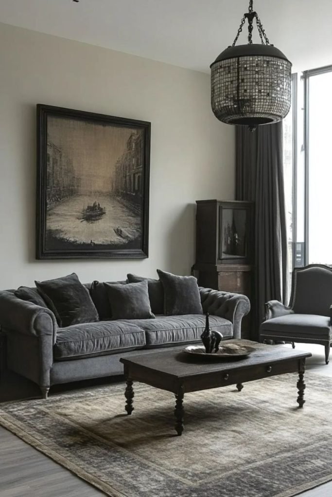 Dark Graphite Living Room