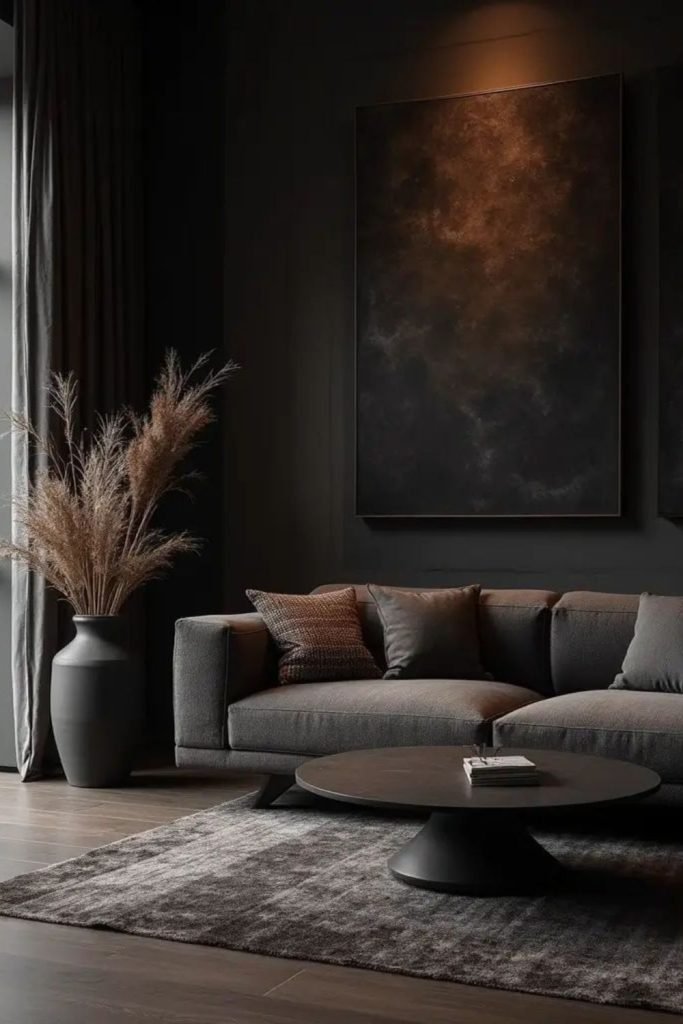 Dark Gray Interiors