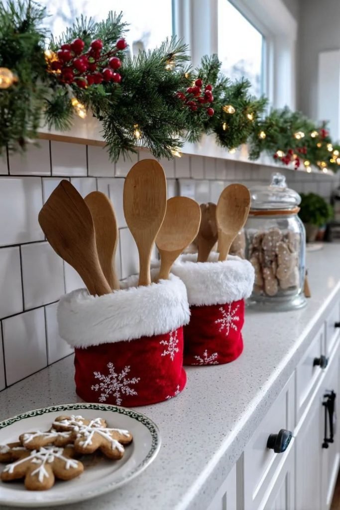 Evergreen Berry Display