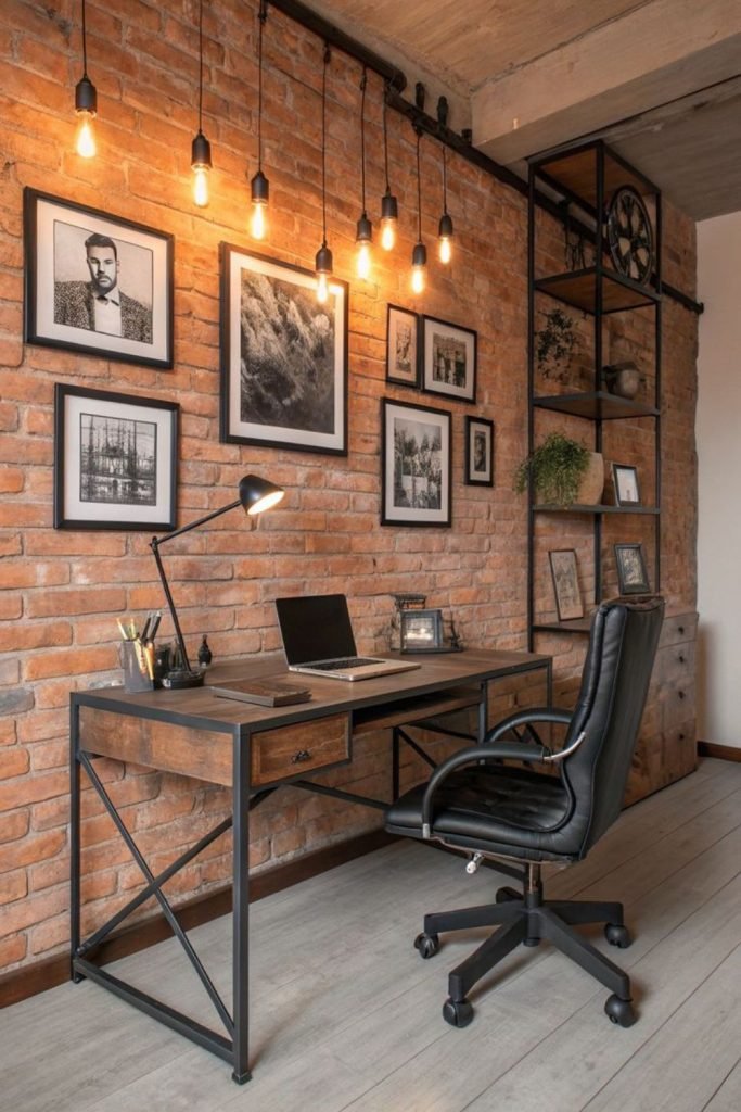 Exposed Brick Office
