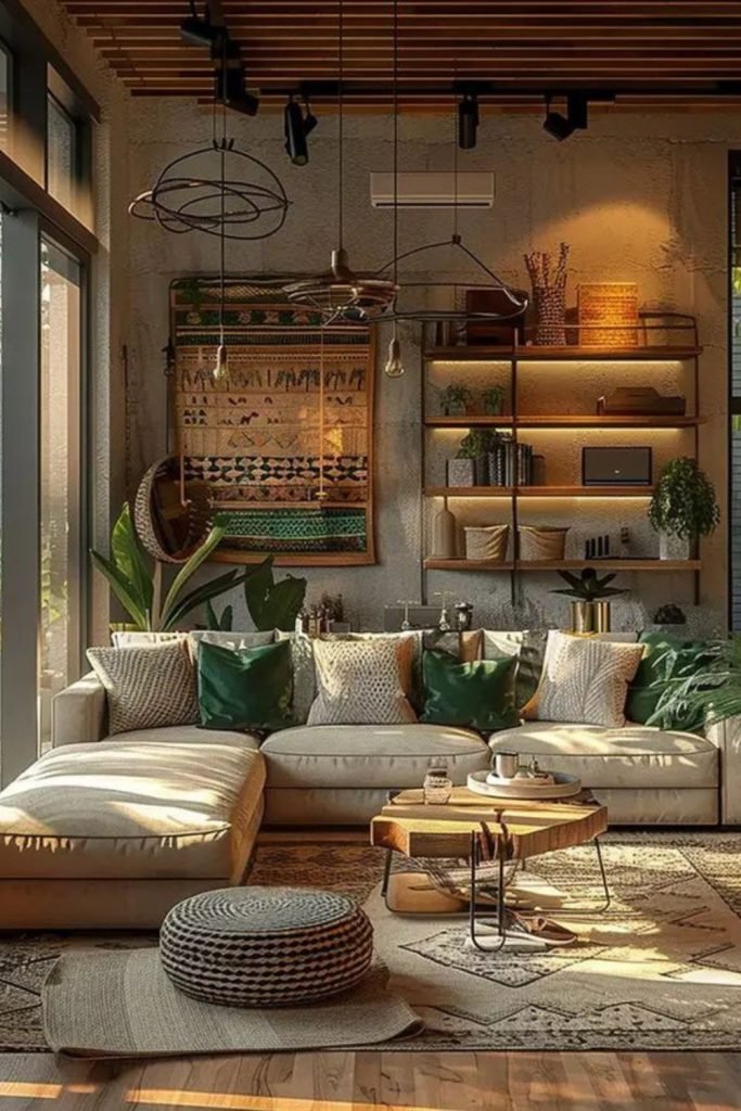 Flame Pillows Driftwood