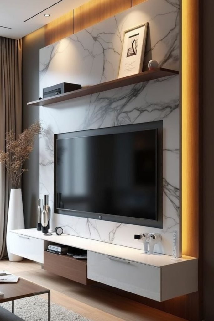 Floating Square Shelves