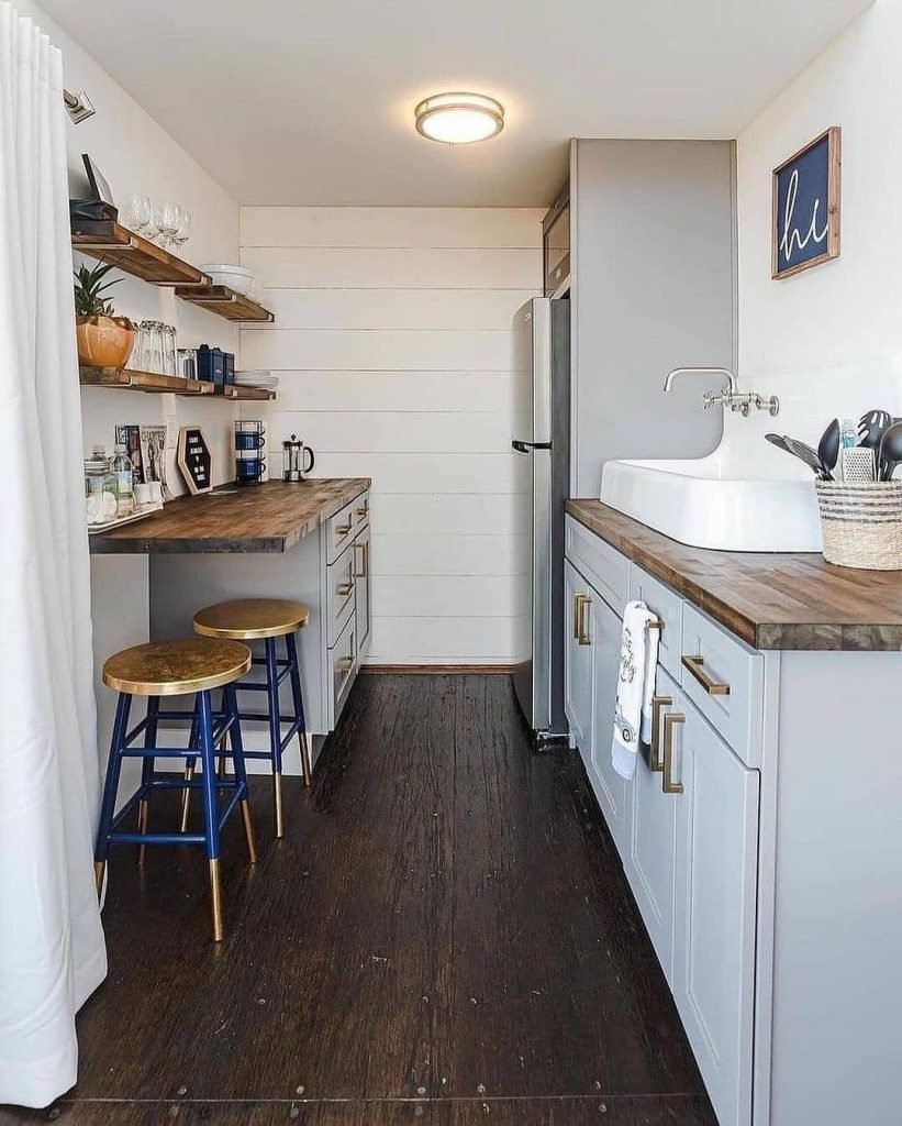 Galley Kitchen Storage