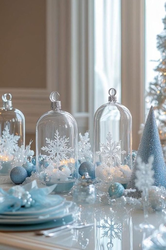 Glass Dome Centerpiece