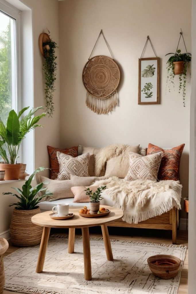 Golden Boho Corner