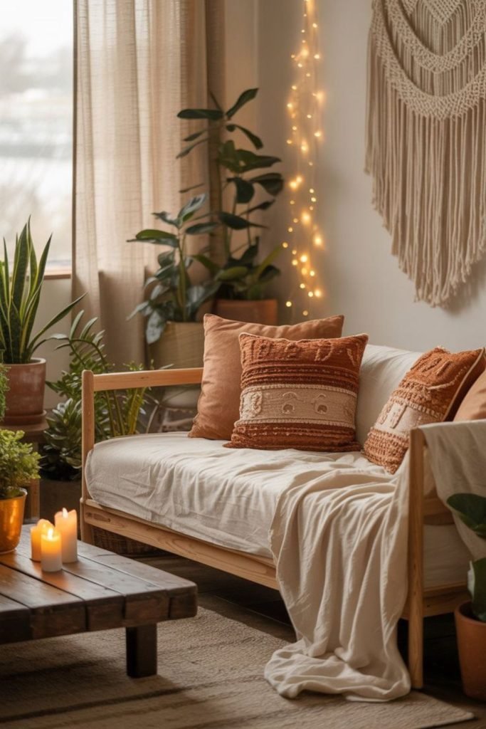 Golden Boho Living