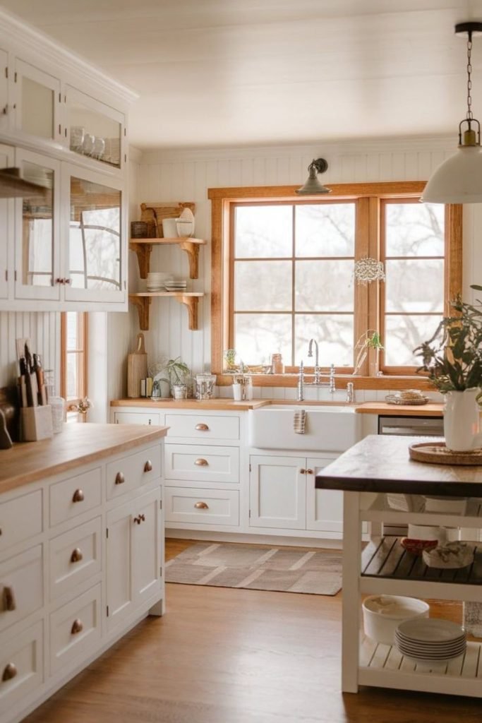 Gray Cottage Kitchen