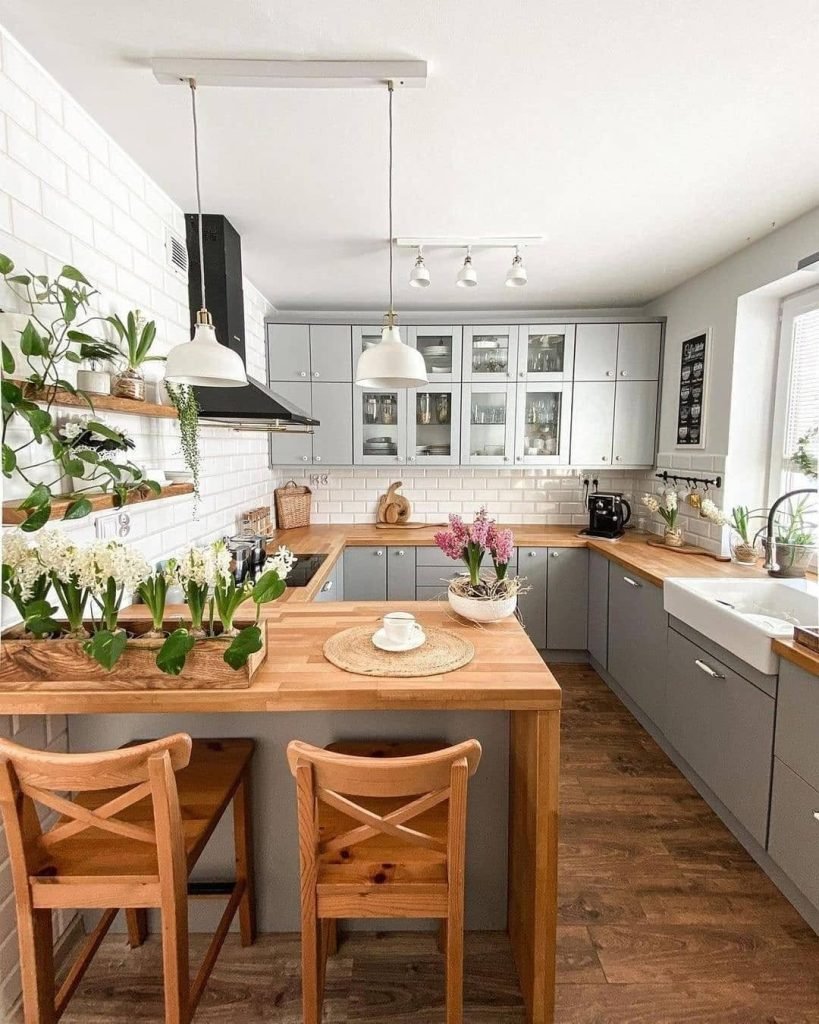 Gray Wood Countertops