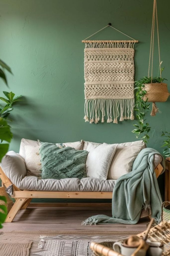 Green Bedroom Design