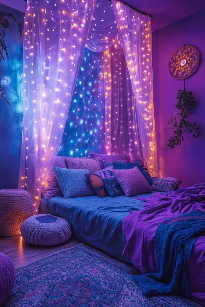 Iridescent Panel Walls