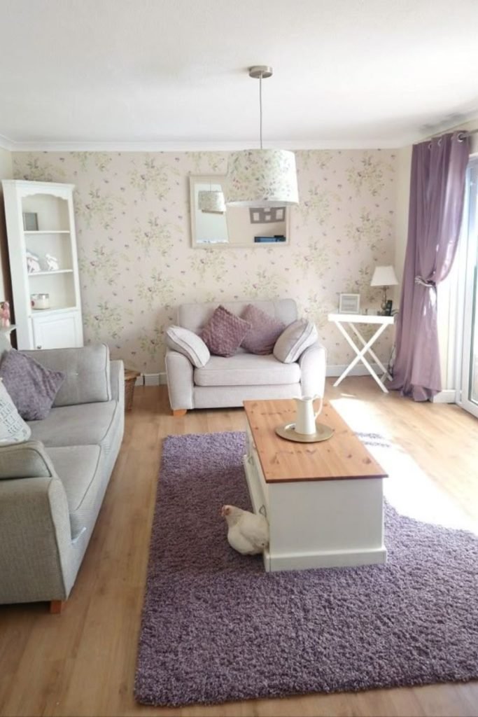 Lavender Country Room