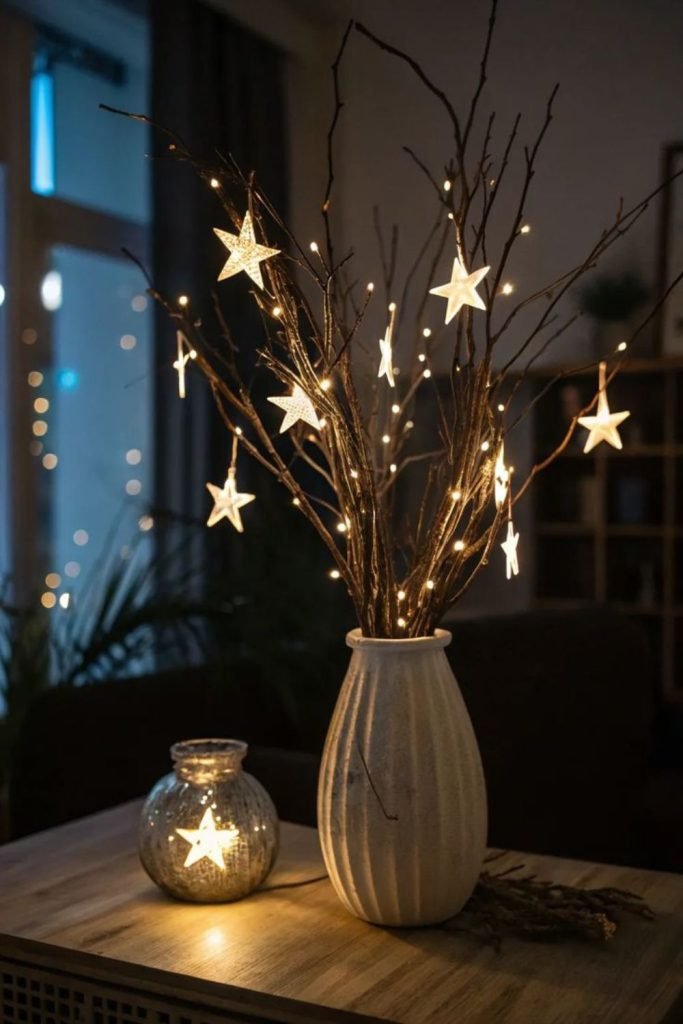 Metallic Star Centerpiece